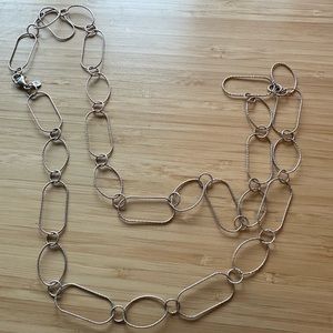 Silpada Sterling Silver Textured Link Lasting Impressions Necklace